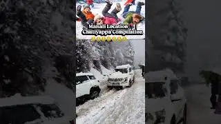 Manali Snow Chutiyappa Compilation ❄️😂 | Funny Slips & Winter Fails #manali #funny
