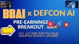 BBAI x DEFCON AI Deal 🔥 Is This the Breakout Before Earnings?!