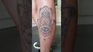 Hamsa Hand tattoo