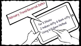 February Trend Reversal Date using W.D Gann method