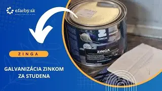 ZINGA - Revolučn&yacute; syst&eacute;m ochrany ocele! Galvaniz&aacute;cia zinkom za studena. 20-25 rokov zivotnosť! 🔥