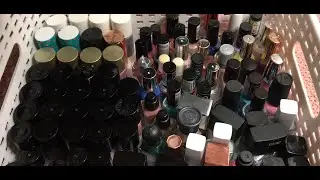 [ASMR] Nail Polish Organizing & Sorting (No Talking)