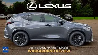 2024 Lexus NX 350 F Sport | BEST Compact Luxury SUV? | NX 350 F Sport AWD Interior & Exterior Review