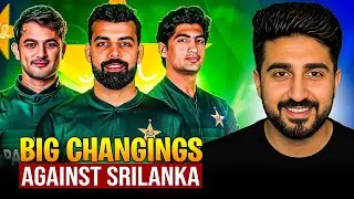 Big Changes in Pak Squad for Sri Lanka 🇱🇰 Series 