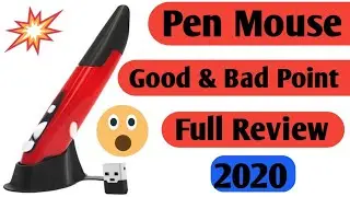 Wireless Pocket Pen Mouse Review | Best Pen Mouse & hand Pain Relive In Hindi