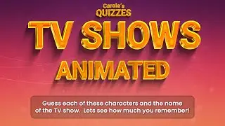 Classic Cartoons Trivia Quiz : Name The Characters And The Show!