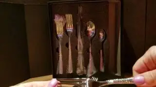 Bruntmor Plix Flatware Set 45 pieces service for 8