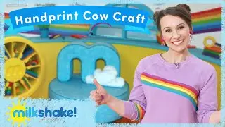 Milkshake! Studio Crafts | Handprint Cow | Jen