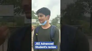 JEE Advanced 2022  Student Reaction | JEE Advanced 2022 Paper Analysis #jeeadvanced2022