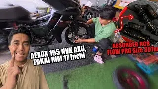Absorber RCB FLOW PRO 307mm NVX & NMAX | kaw kaw kita nak MAKE-UP ini 