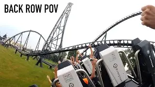Hyperion Back Row POV Energylandia Intamin Hyper Coaster
