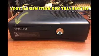 Простое решение проблемы с застрявшим лотком для диска на Xbox 360 Slim.