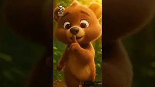 Bear vs. Bees 🐻🍯🐝 Cubbie&rsquo;s Wild Honey Chase! #Shorts #cartoon