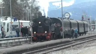 Bayerische Lokalbahn im Bahnhof Schaftlach