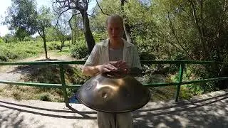 The mystic planet D kurd Handpan