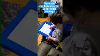 5 year old boy with Autism likes drawing #viral #shorts #autism #drawing #cute #autismacceptance