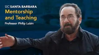 Mentoring undergraduates: Professor Philip Lubin