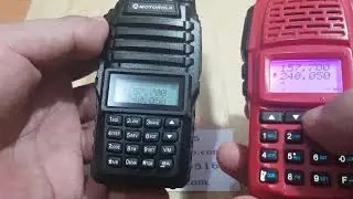 วิธีฟัง 2 ช่อง พร้อมกัน Motorola gp388