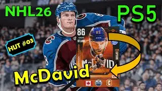 NHL 26 🏒 PS5 - HUT #03 - HOLT Euch unbedingt DIESE Connor McDavid Card ! SO GEHTS !