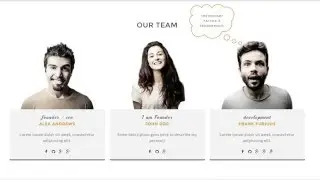 Team Member Tooltip Widget for 