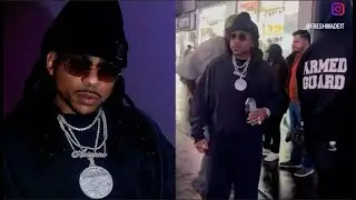 Max B & French Montana Walking Thru Harlem Jim Jones Hood After 18yrs