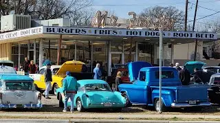 Mr Frosty Drive N Classic Car Show Tri Five Chevy Club Meet