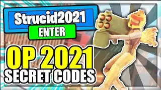 (2021) ALL *NEW* SECRET OP CODES! Strucid Roblox