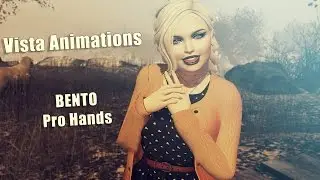 Vista Animations - Bento Pro Hands for Project Bento in Second Life
