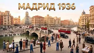 МАДРИД 1936 (РЕКОНСТРУКЦИЯ С ИИ) — ДО БОМБ ХИТЛЕРА