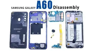 Samsung Galaxy A60 screen glass replacement (disassembly)