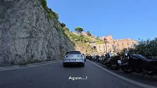 Drive across Lattari Mountains, from Amalfi to Angri