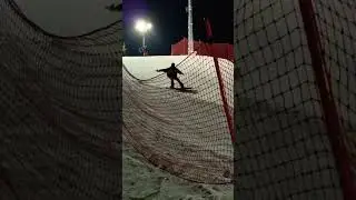 Snowboard first time #travel #snowboarding #belarus #snow