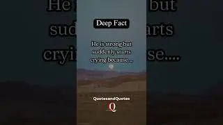 he is strong but suddenly starts crying #psychologyfacts #shorts #youtubeshorts