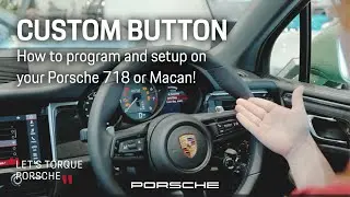 How To Program Diamond Button on your Porsche Macan & 718