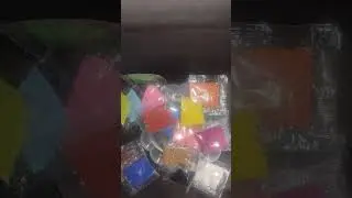 UNBOXING SEED BEADS 🥂🎀#art #diy #craft #aesthetic #unpacking