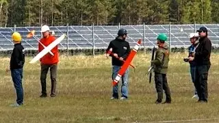 300 Kmh F5D class  3x RC Plane 10 rounds Pylonrace Pylon Racer Europacup 2015 *1080p50fpsHD*