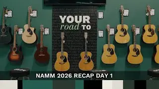 Martin Guitar at NAMM 2026: Day 1 Highlights