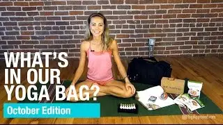 What's in Our Yoga Bag - October Edition