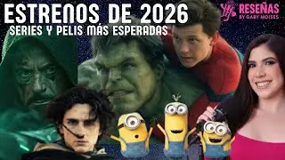 Series y películas más esperadas 2026 🎥 @ReseñasbyGabyMoises 