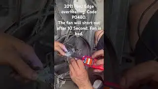 2011 Ford Edge Overheating while it park. Code P0480