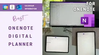 Best OneNote Digital Planner for Windows, Mac, iPad & Android