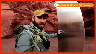 Adventurer tracks down Utah monolith