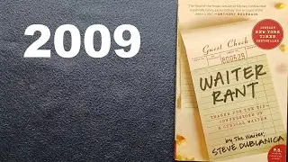 WAITER RANT, THANKS FOR THE TIP - CONFESSIONS OF A CYNICAL WAITER, The Waiter, STEVE DUBLANICA, 2009