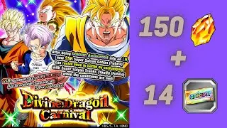 INVOCATION MIRAI GOHAN/TRUNKS 150 DS + TICKETS - DOKKAN BATTLE #dokkanbattle #gacha #summons
