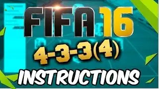 4-3-3(4) INSTRUCTIONS VIDEO! - FIFA 16 ULTIMATE TEAM
