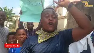 Ced Leads End Sars Protest (Tears of laughter)