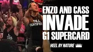 Enzo Amore and Big Cass Invade ROH / NJPW G1 Supercard