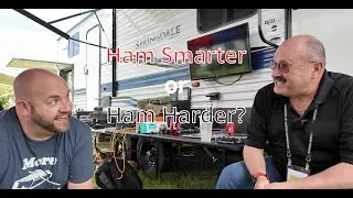 The great debate with K8MRD: is it Ham Smarter or Ham Harder?