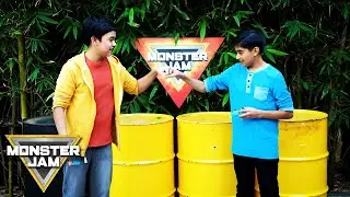 Mega Megalodon Obstacle Course | Monster Jam Revved Up Recaps | Season 3 Ep 3 | Monster Jam