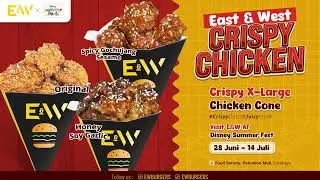 East & West Crispy Chicken at Disney Summer Fest! 🍗🔥